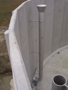 Apparatenbouw muur